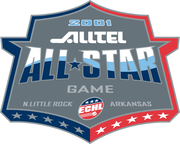 echl all-star game 2001 primary logo iron on heat transfer